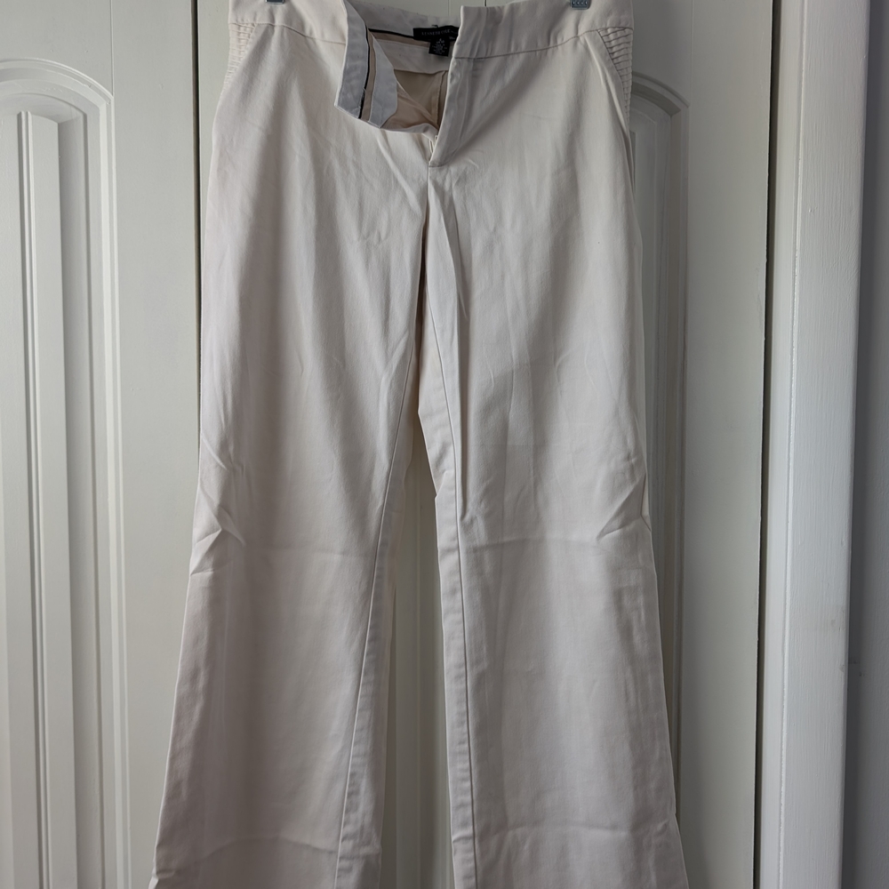Kenneth Cole White Trousers